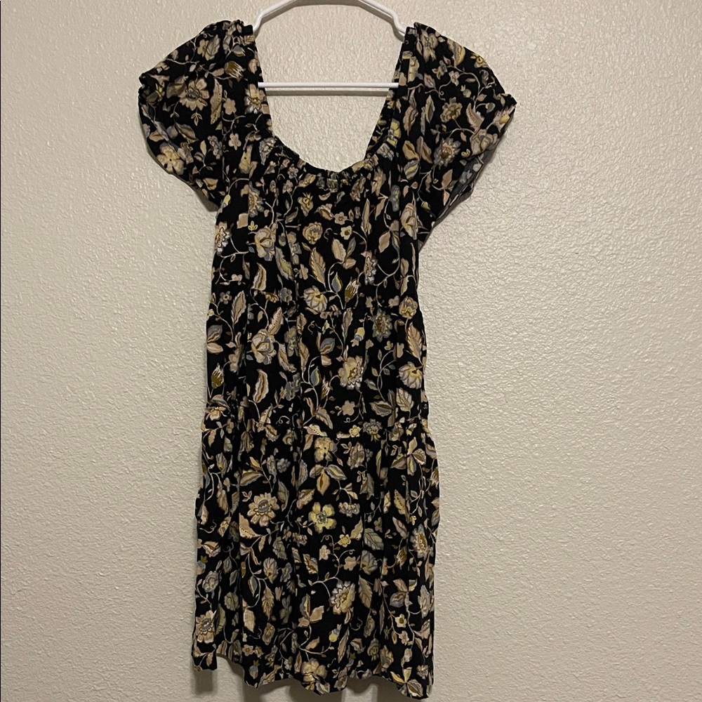 🌸(5 for $15) Tiered midi Floral Dress Old Navy Large